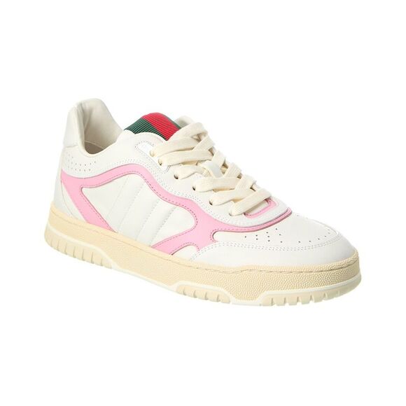 Gucci Shoes - Gucci Re-Web Leather Sneaker